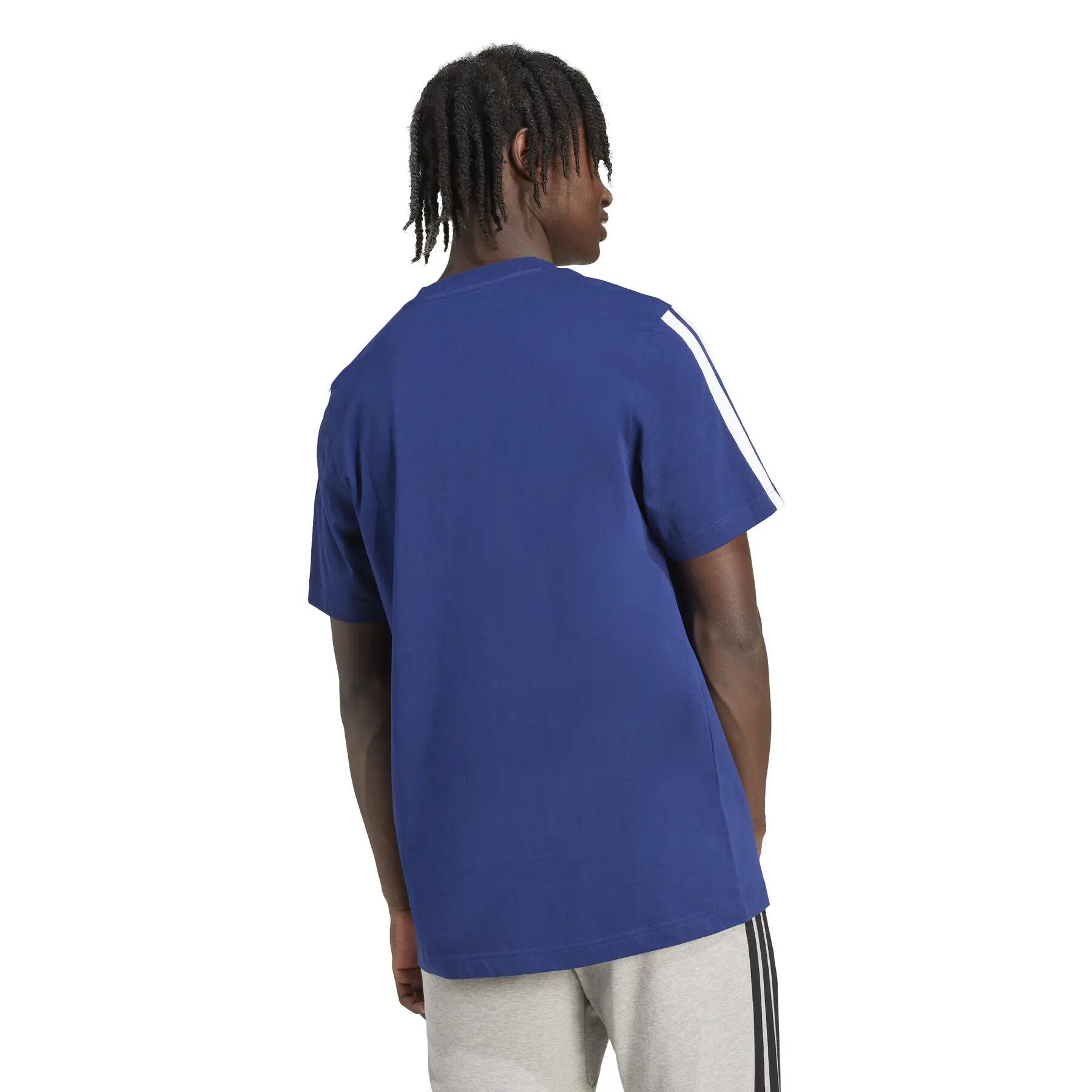 T-shirt Adidas Modèle Jv6785 Couleur Bleu 4/6