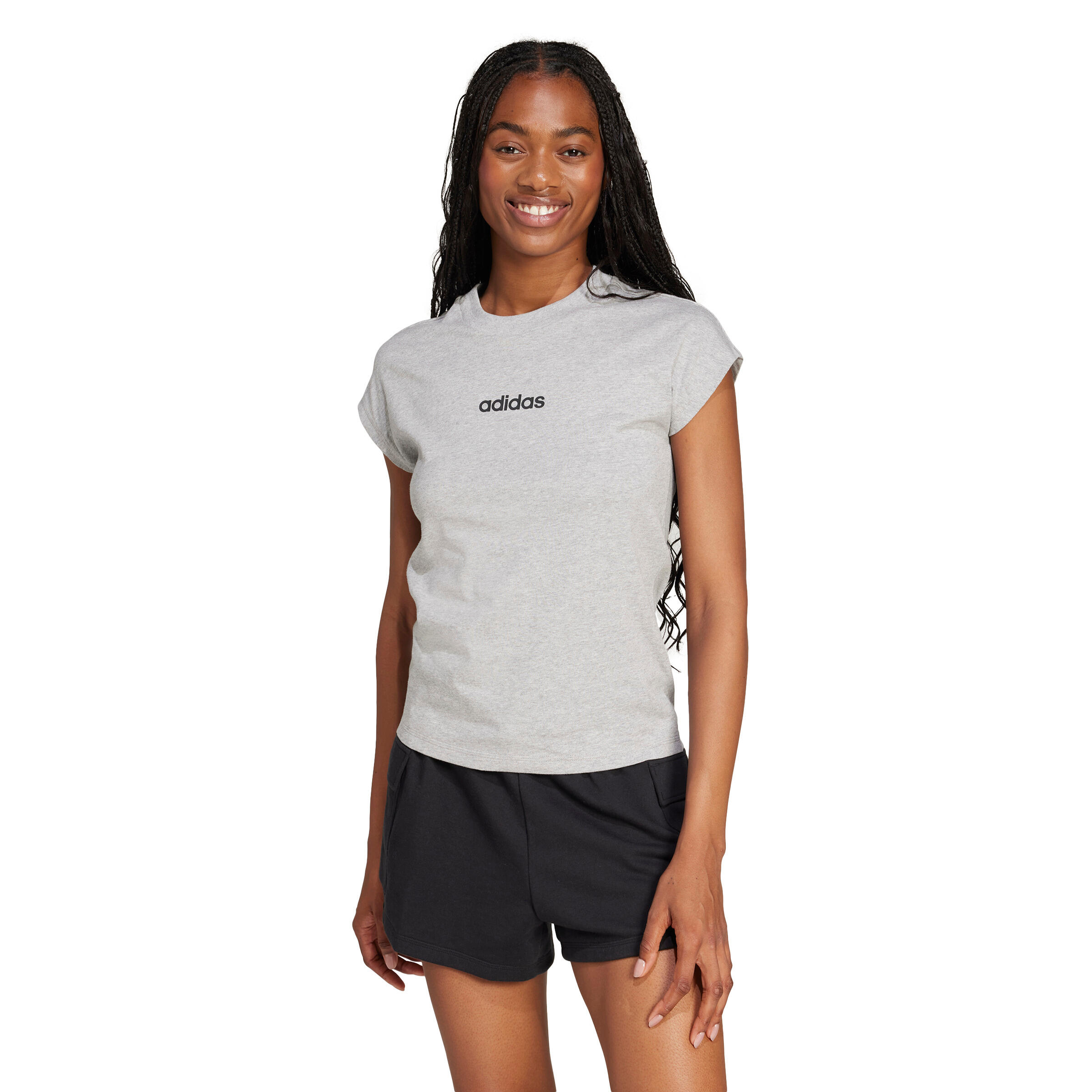 T-Shirt adidas Essentials Linear 2/6