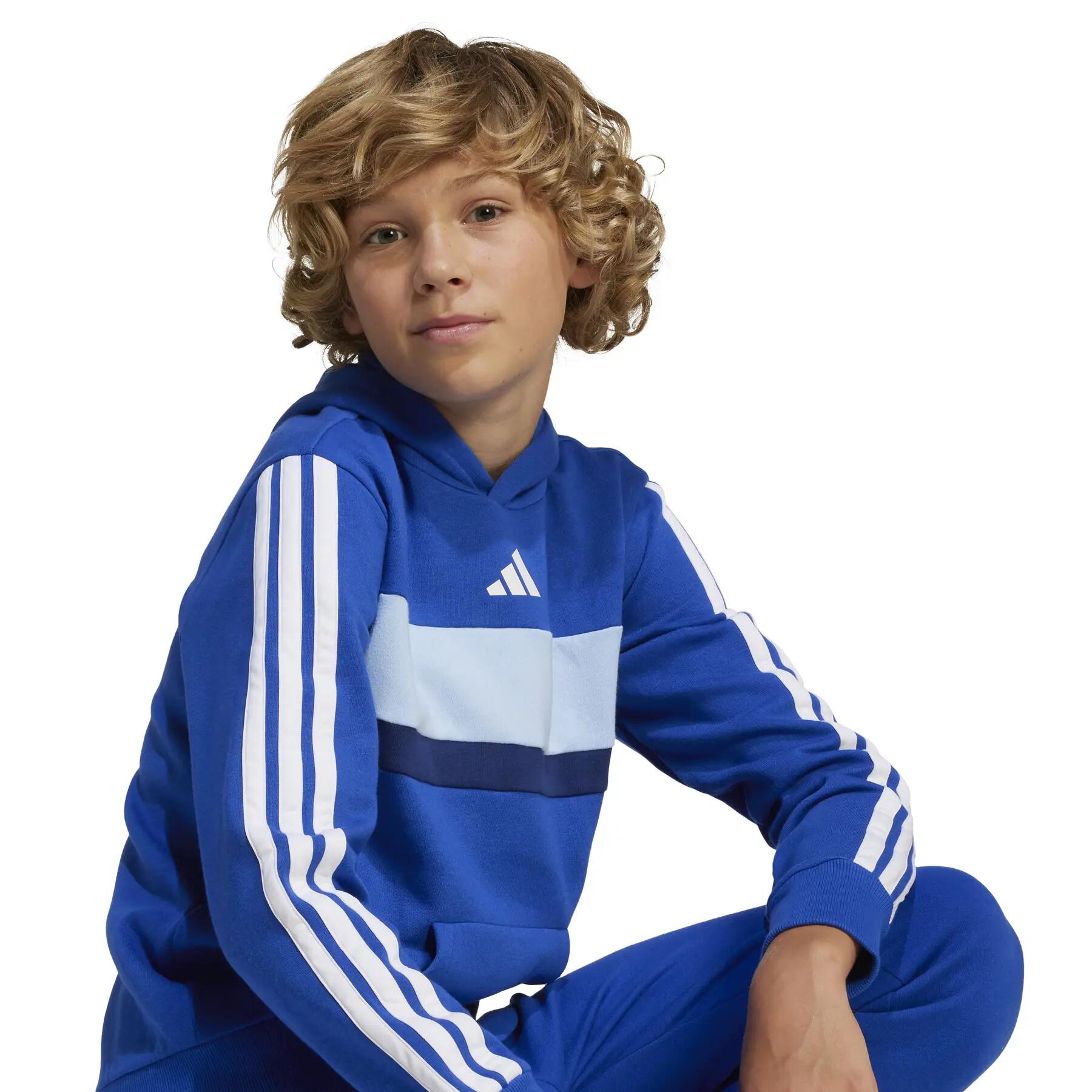 Sweatshirt à capuche 3 bandes enfant adidas Seasonal Essentials Tiberio 7/7