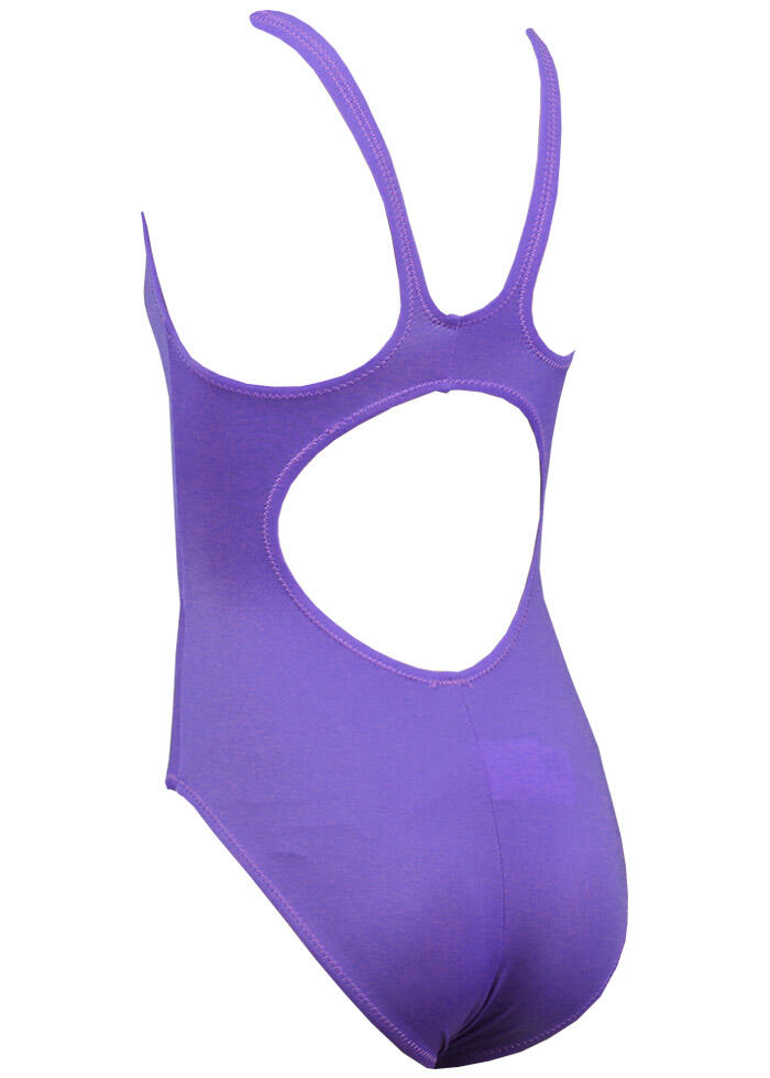 Maillot de bain enfant Aqua Sphere Clara - Violet/Rouge, 6 ans 4/5