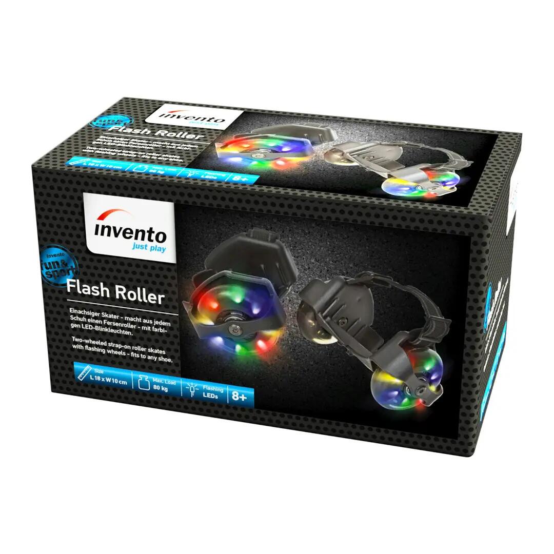 Roller-Räder zum Nachrüsten auf Schuhen HQ-Invento Flash 4/6