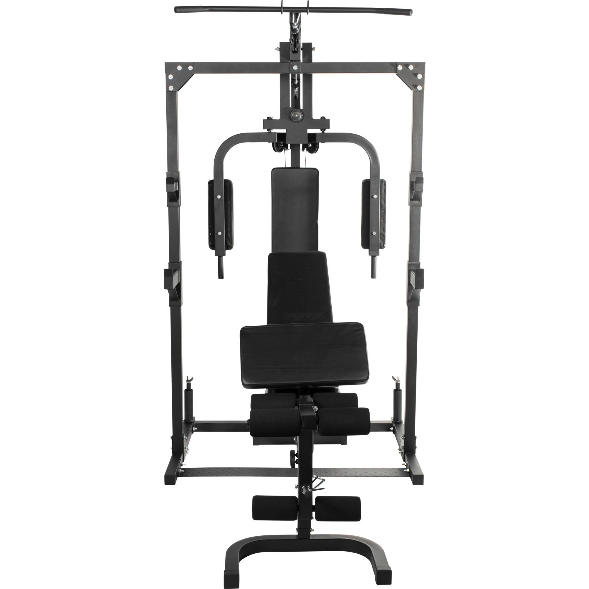 Home Gym mit verstellbarer Hantelbank 2/8