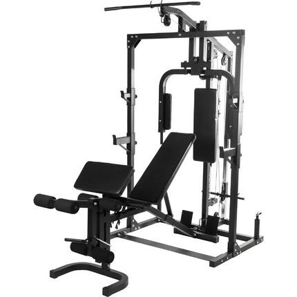 HOME GYM AVEC BANC RÉGLABLE SÉPARÉ | MUSCULATION