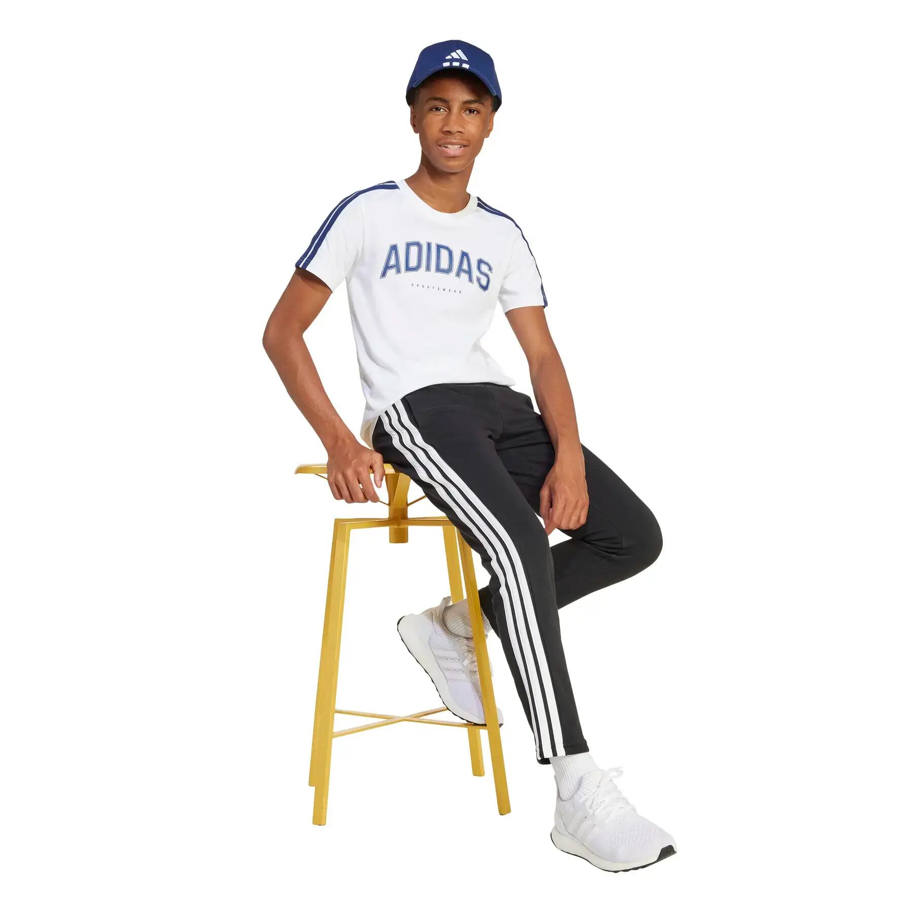Camiseta infantil adidas Codes Collegiate Graphic 3/7
