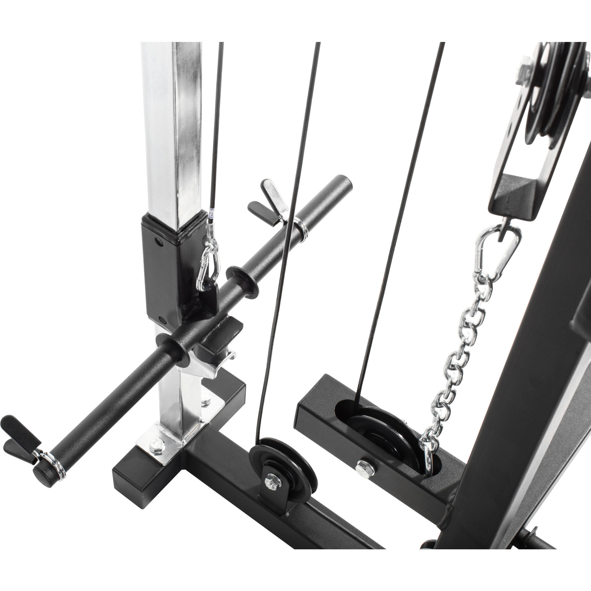 Home Gym mit verstellbarer Hantelbank 6/8