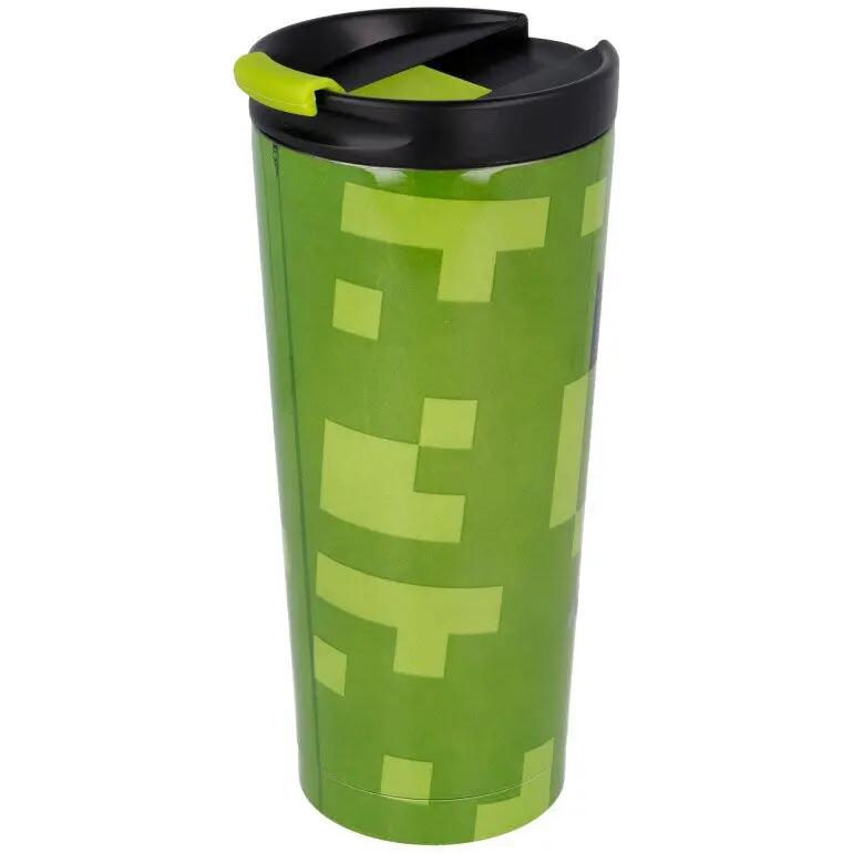 Taza de viaje de acero inoxidable Stor Minecraft 2/3
