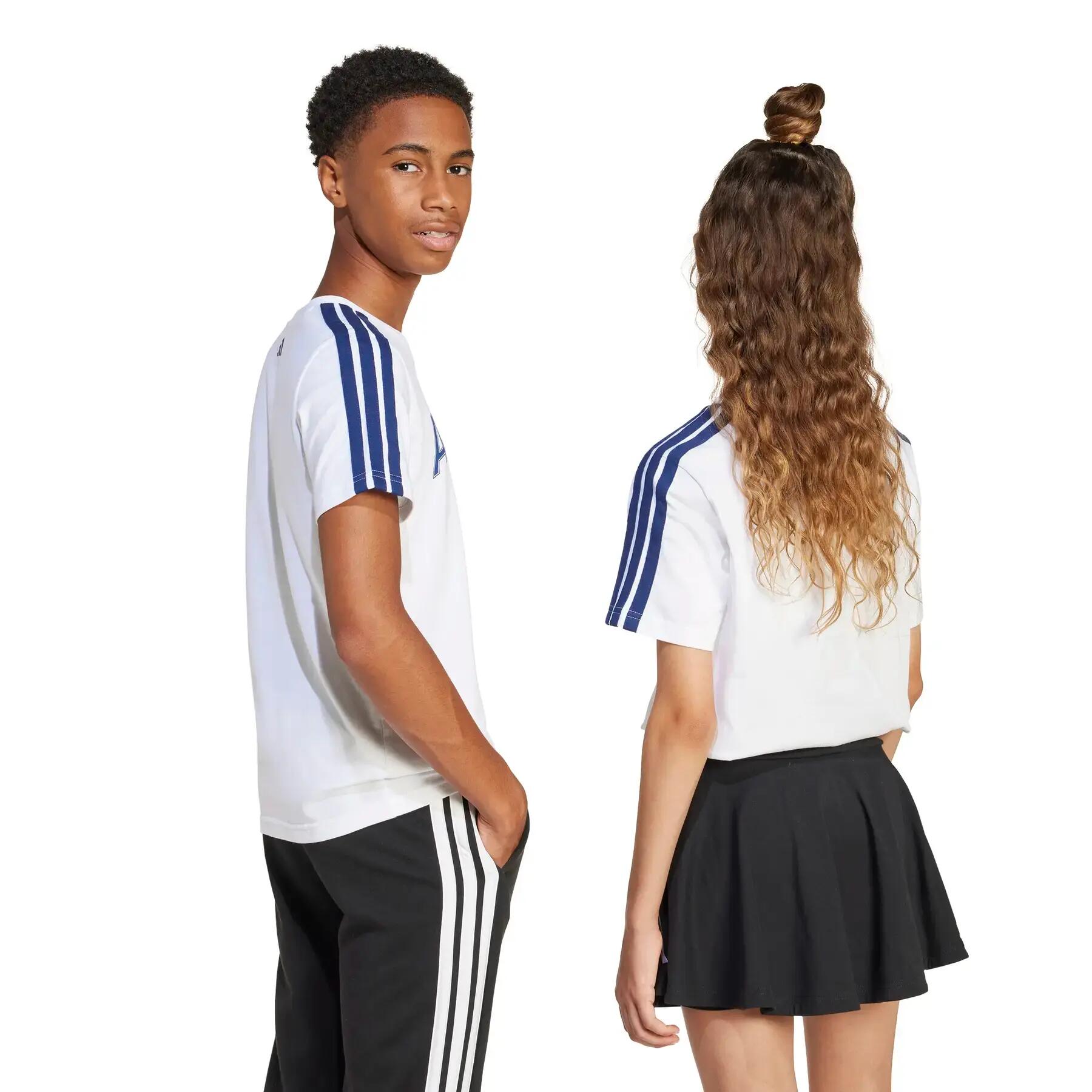 Camiseta de manga corta Adidas modelo JI6674 para niños unisex 6/7