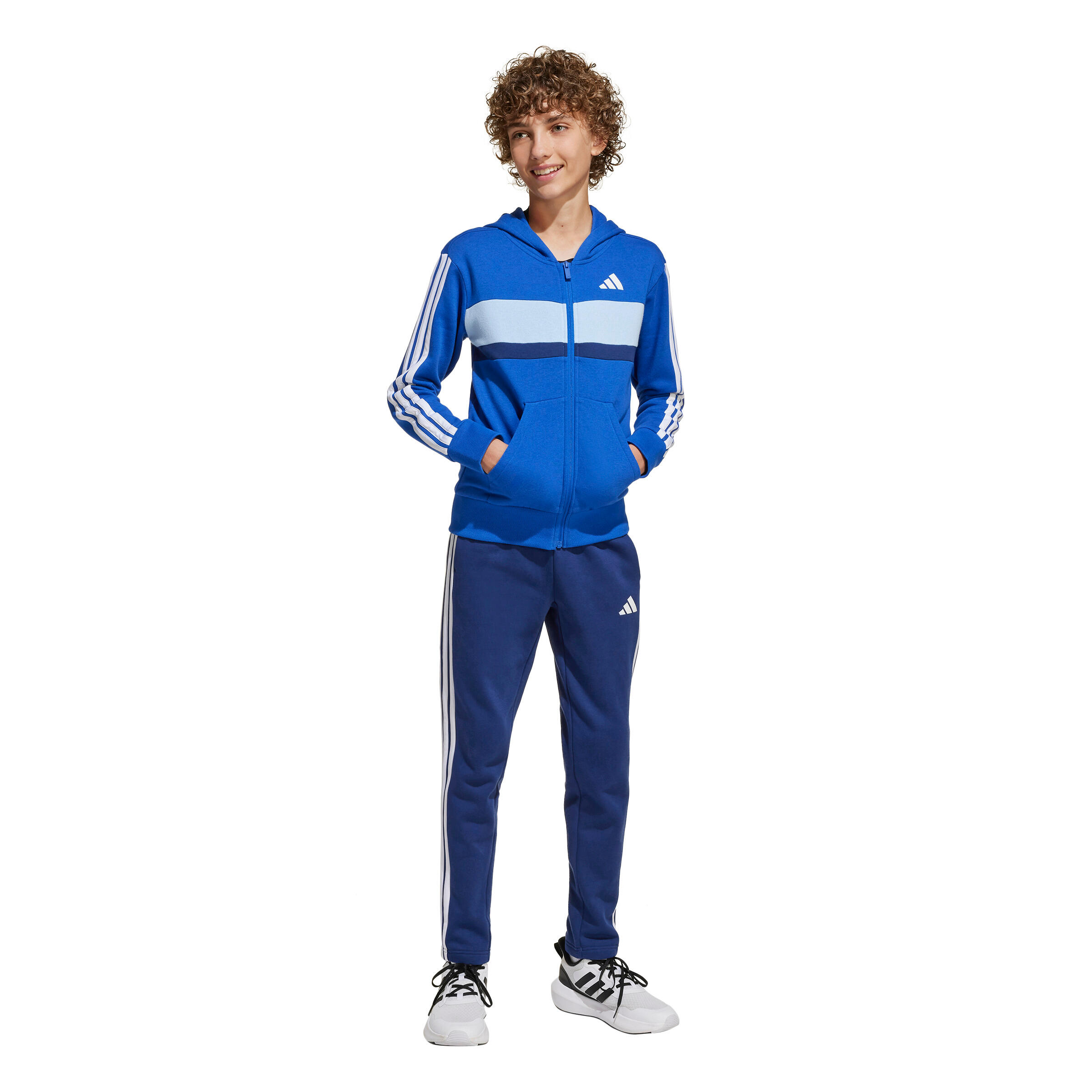 Tuta in pile 3 strisce bambino adidas Seasonal Essentials Tiberio 4/7