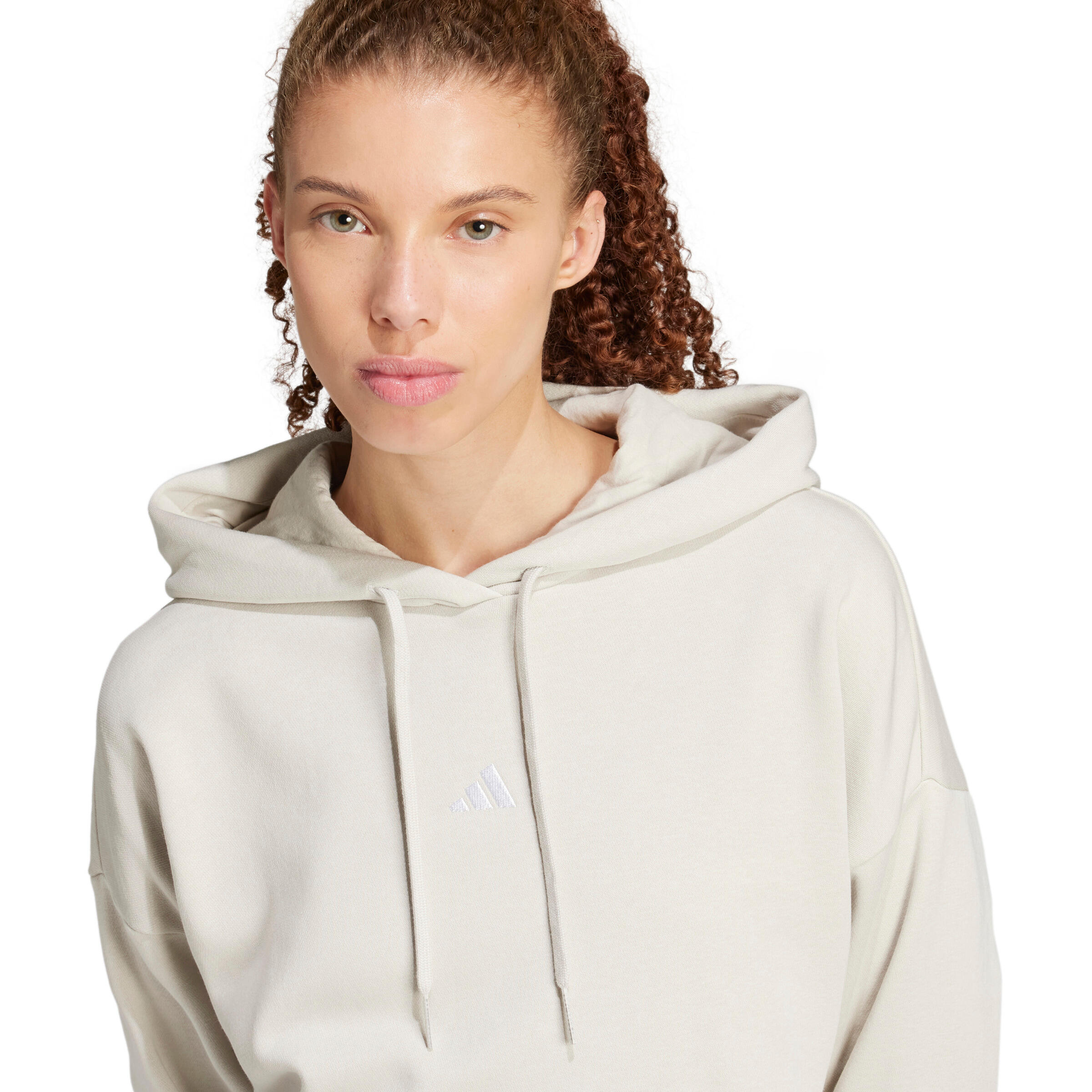 Hoodie Damen adidas Essentials Small Logo Feel Cozy 5/6