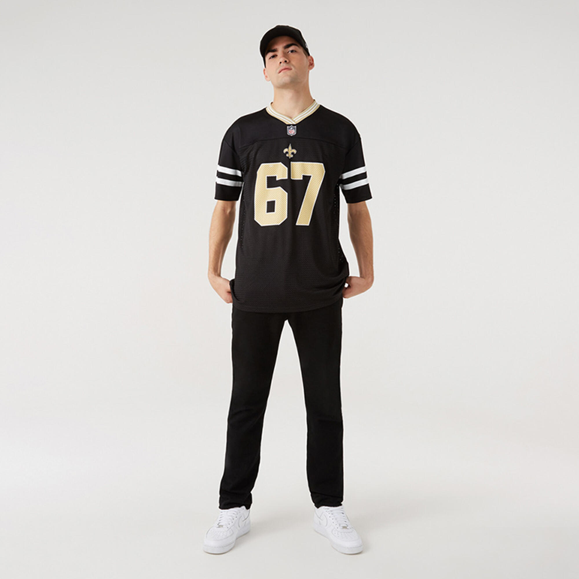 Jersey New Era Des New Orleans Saints Noir NFL Logo 7/7