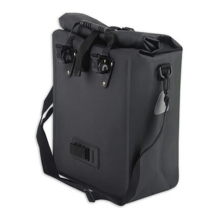 Enkele Fietstas Zwart - 23 Liter - Schouderband Tas Fiets