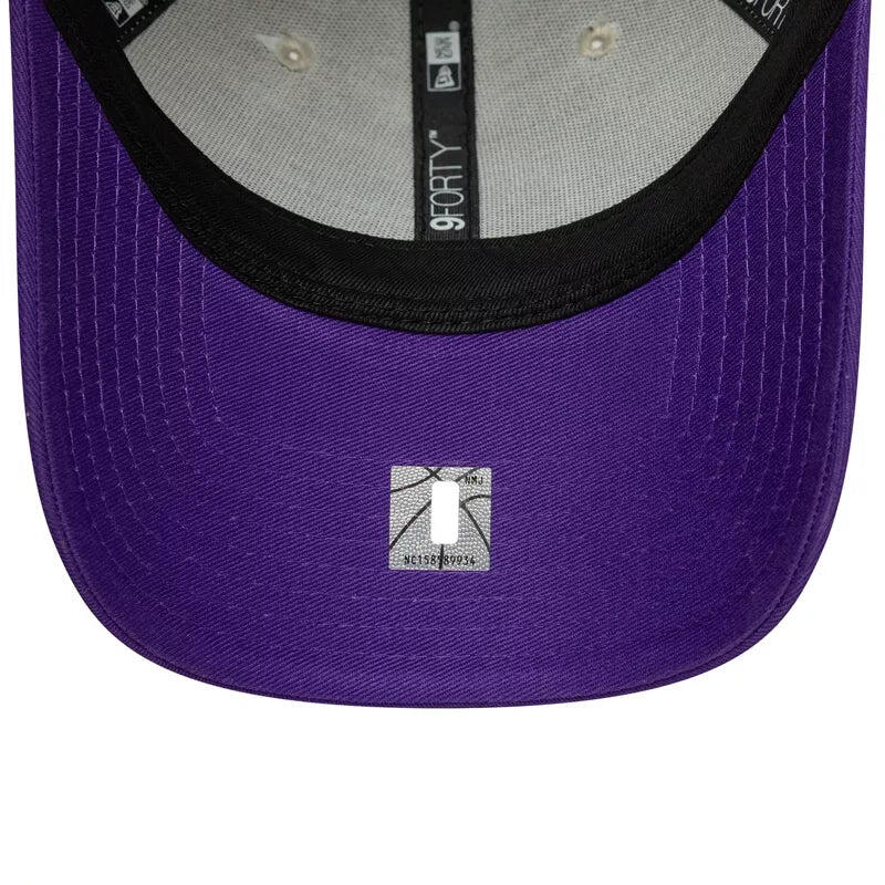 Casquette NBA Los Angeles Lakers New Era Color Block 9FORTY Crème 5/5