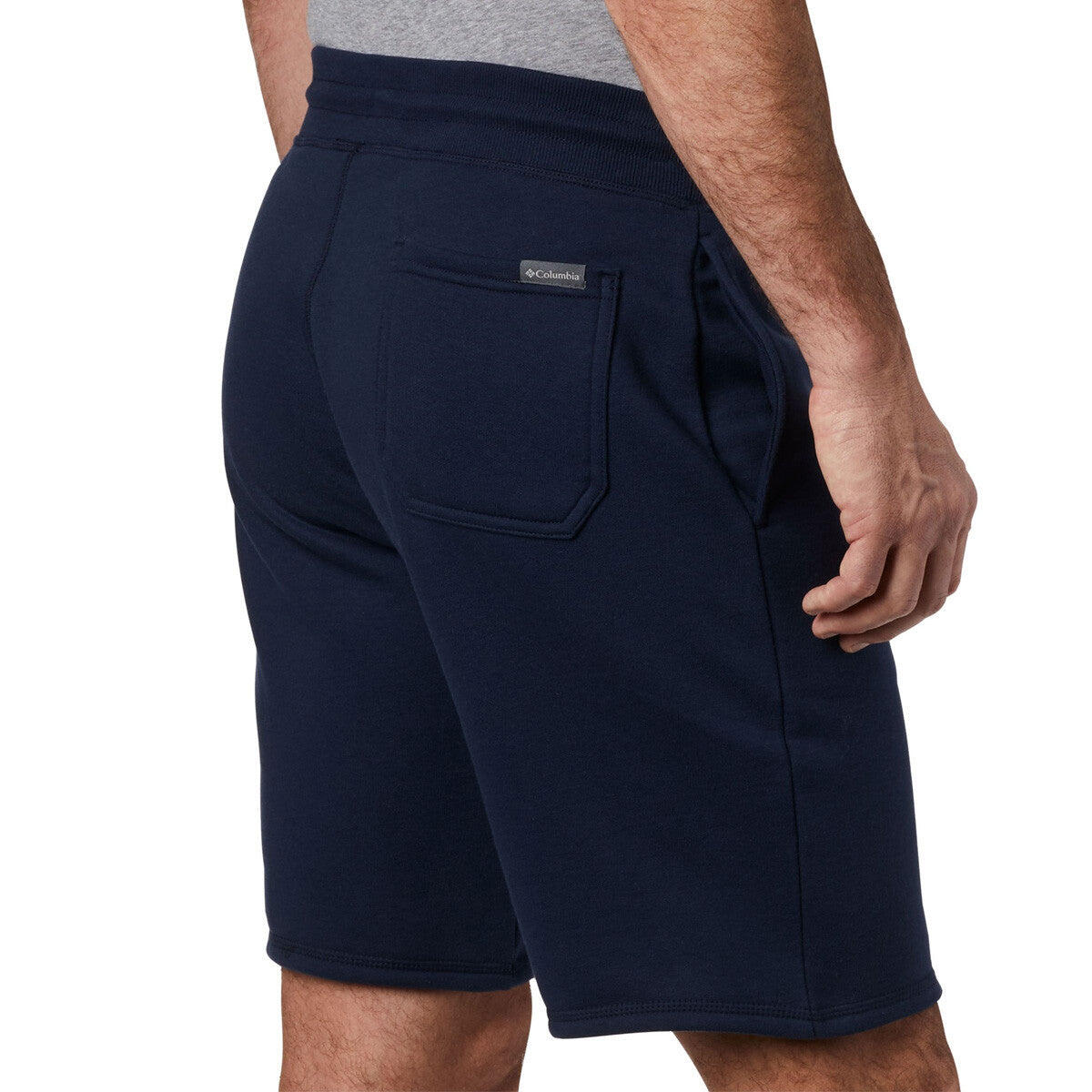 COLUMBIA Short Homme Logo Fleece - Collegiate Navy 5/5