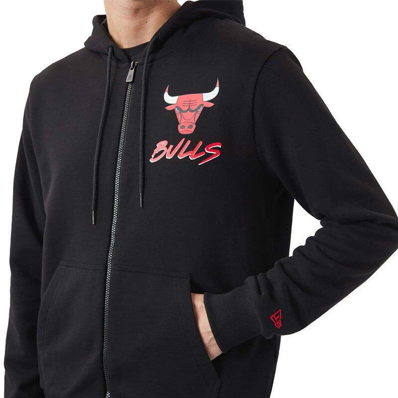 Veste de Sport pour Homme New Era Chicago Bulls Noir 6/6