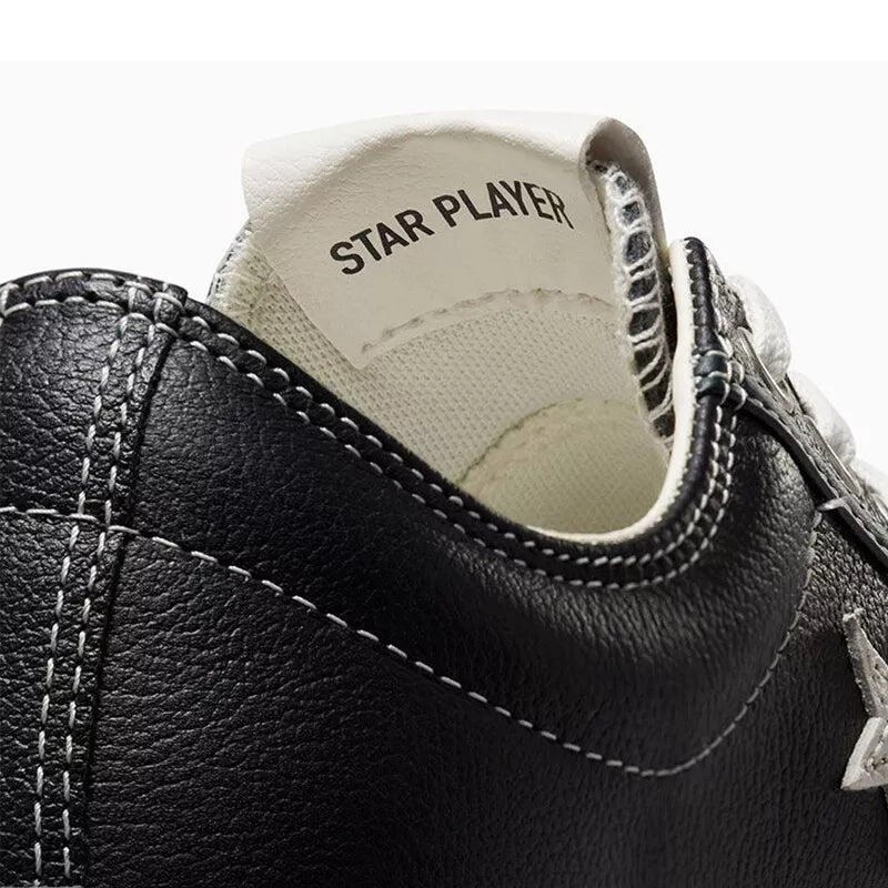 Baskets Converse Star Player 76 Fall Leather, Noir, Unisexe 6/7