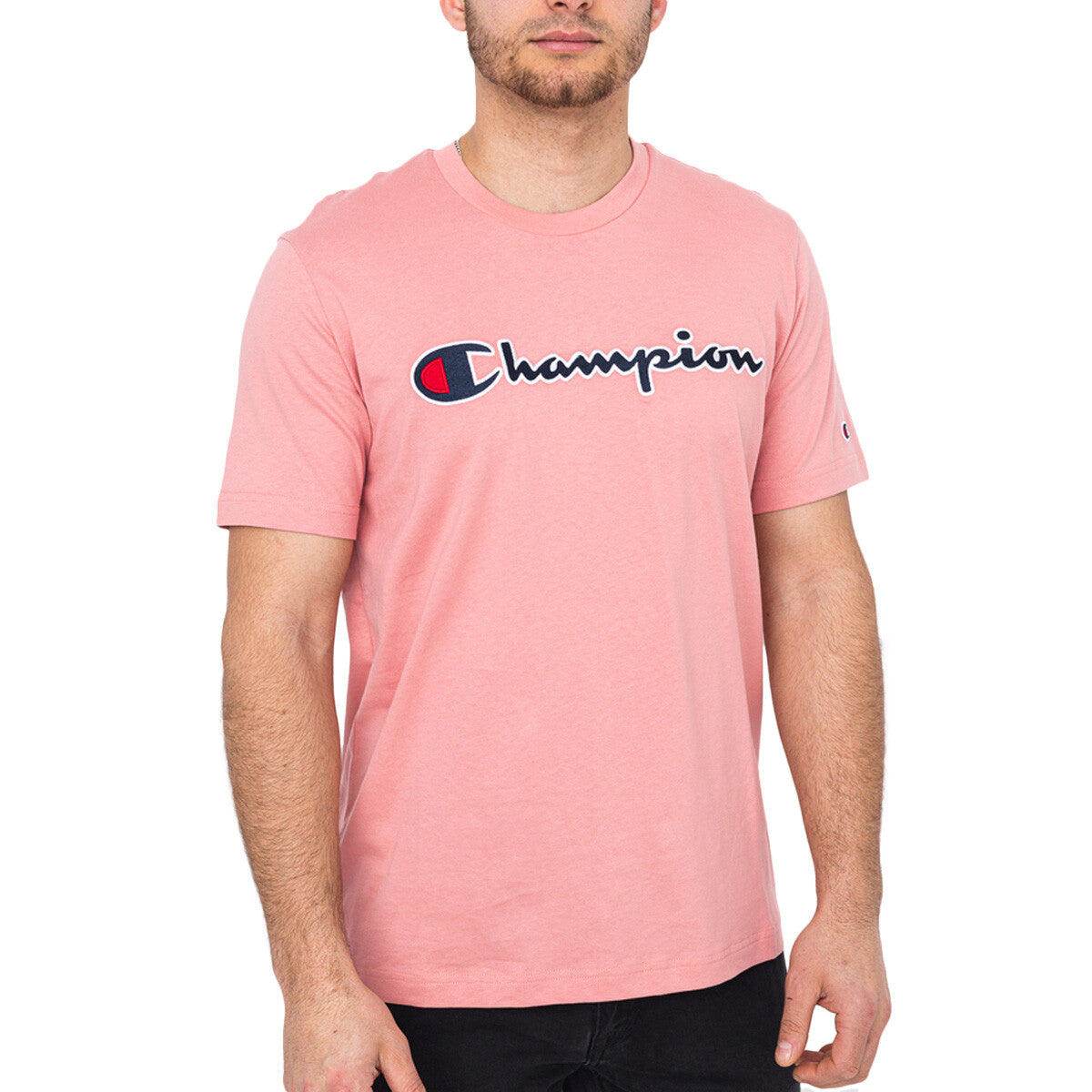 T-shirt Hommes Pack de 1 Confortable à porter-CML Champion Logo 4/5