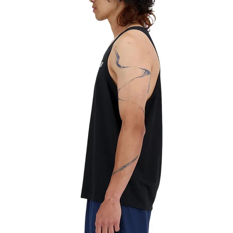 Débardeur Noir Homme New Balance Singlet 3/5