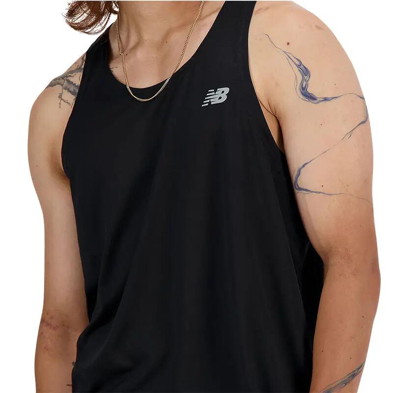 Débardeur Noir Homme New Balance Singlet 5/5