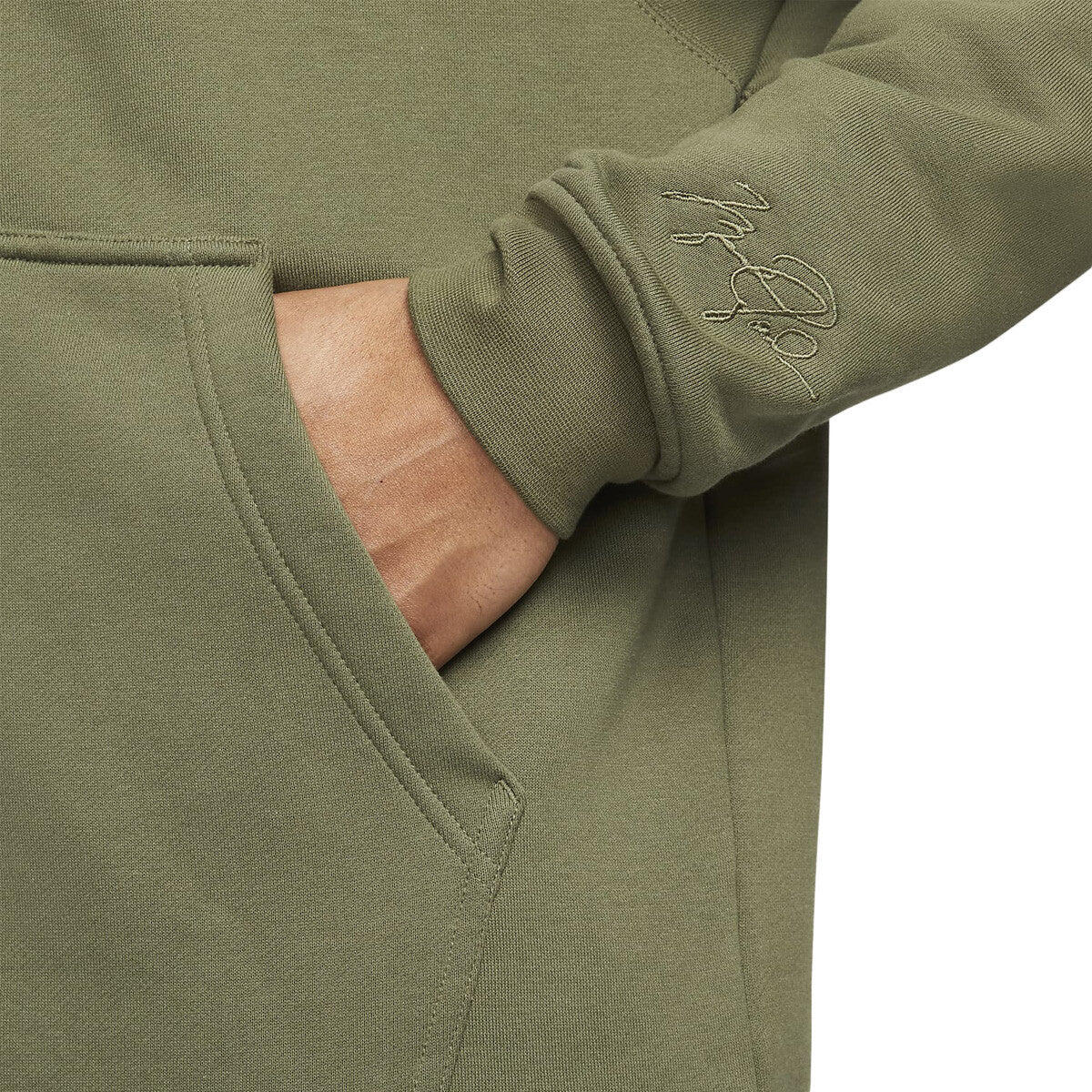 Ritshoodie Essentials Groen - DA9810-222 5/6