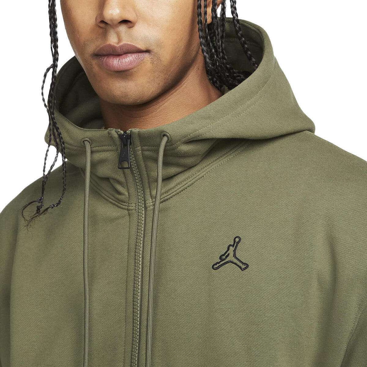 Ritshoodie Essentials Groen - DA9810-222 4/6