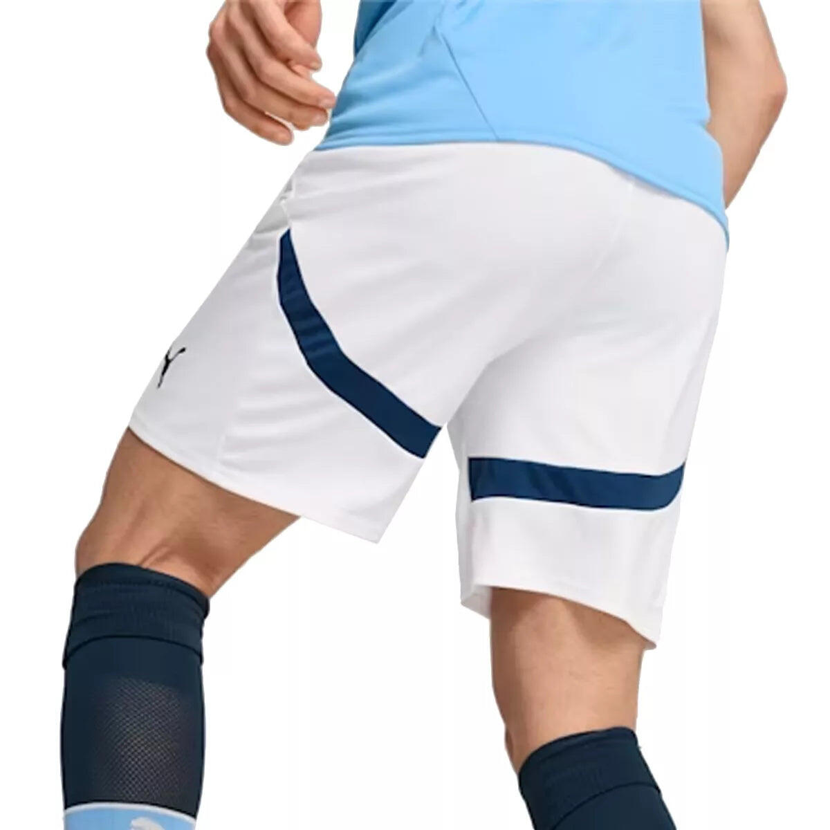 Shorts Manchester City 24/25 Hombre PUMA White Marine Blue 7/7
