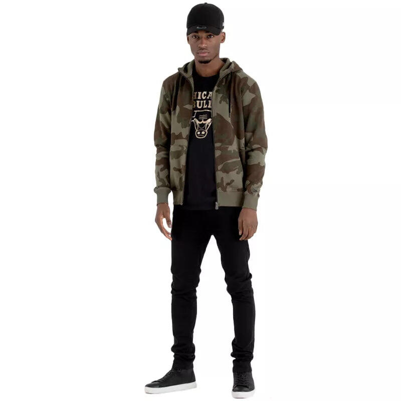 Camisola de Moletom New Era SWEAT A CAPUCHE HOMME CHICAGO BULLS NEW ERA 6/6