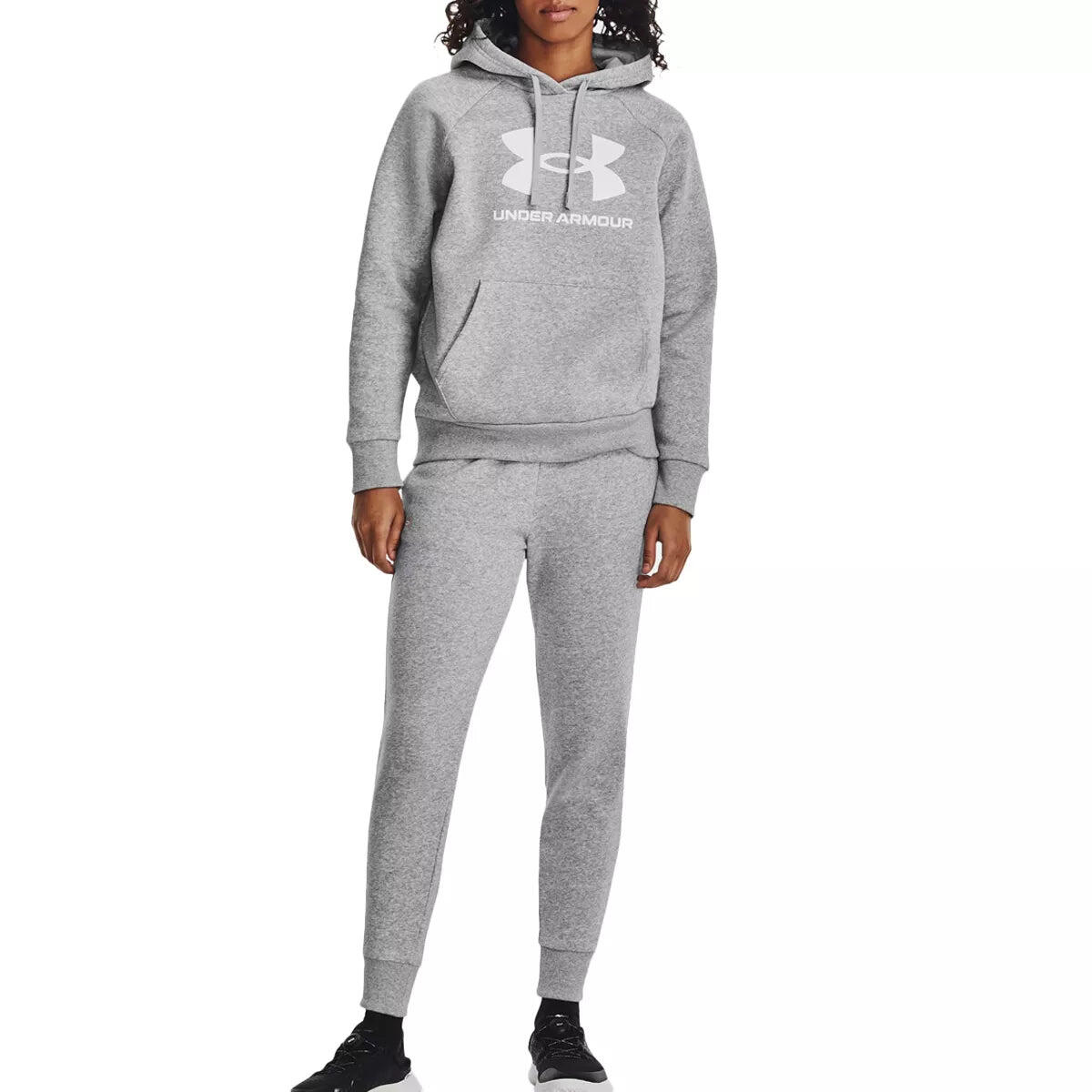 Sweatshirt à capuche femme Under Armour Rival Fleece Big Logo 6/6
