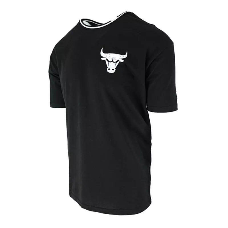 T-shirt New Era Chicago Bulls, Noir, Hommes 7/7