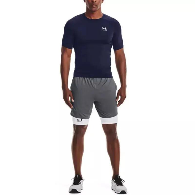 Tricou barbati Under Armour UA HG Armour Comp, Albastru