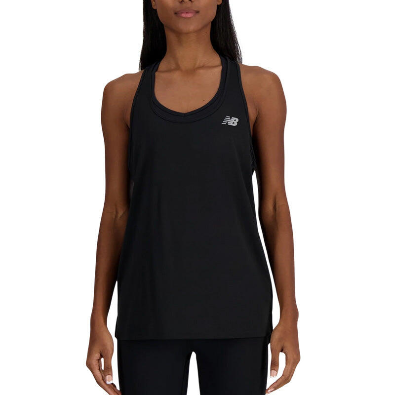 Canotta Sportiva Nera da Donna New Balance Sport Essentials 3/5