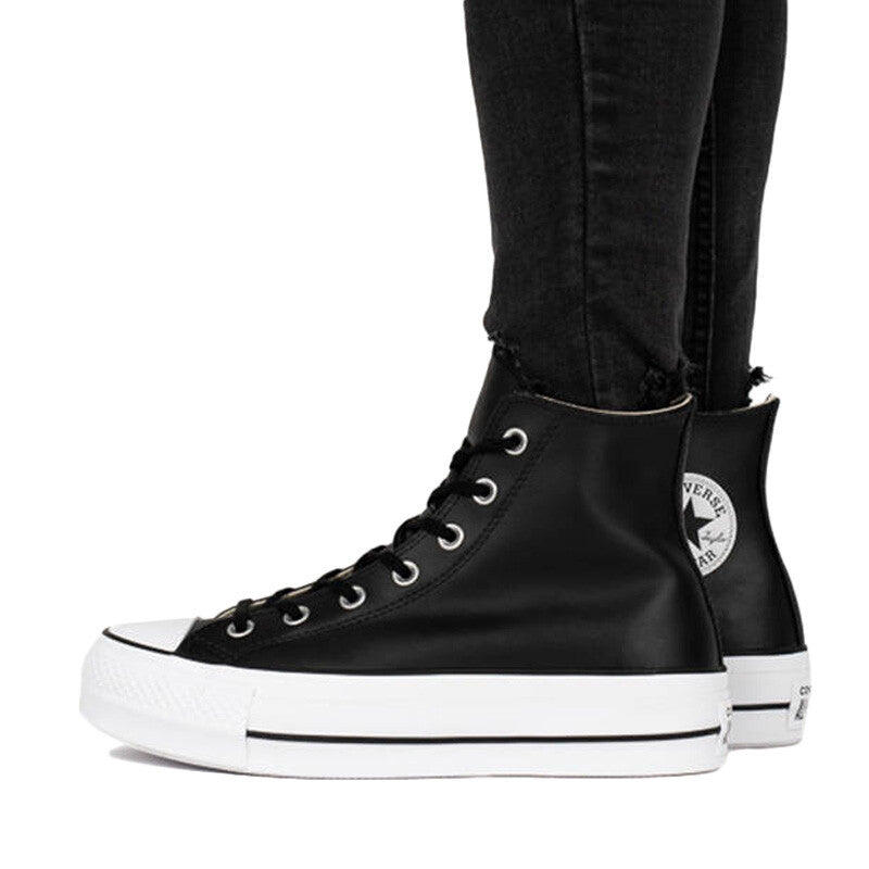 Baskets à plateforme Converse Chuck Taylor All Star Lift, Noir, Unisexe 6/6