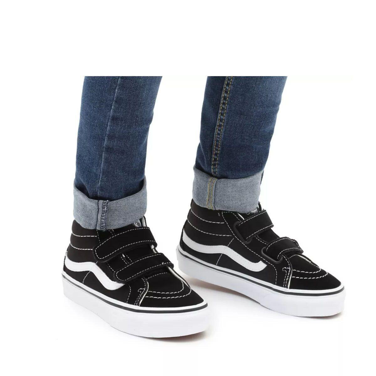 Chaussures Garçons Vans Sk8 Reissue V noir 6/6
