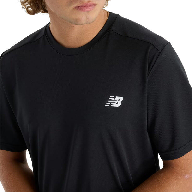 T-shirt Uomo New Balance MT51801 Nero 5/5
