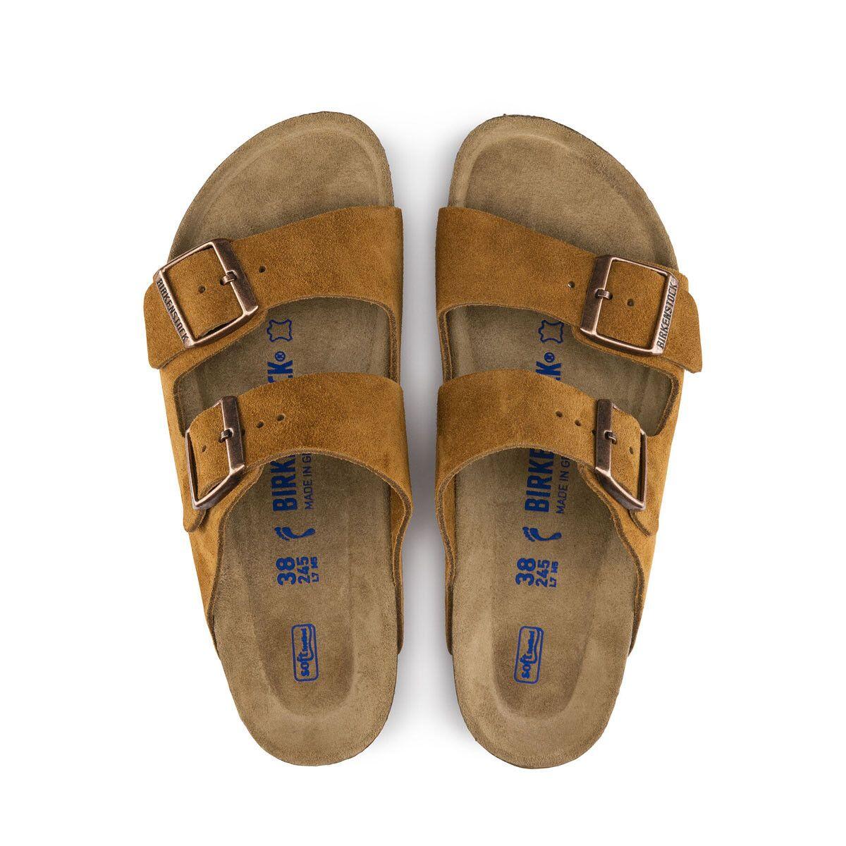 Sandales Homme Birkenstock Arizona Sfb Marron 5/7