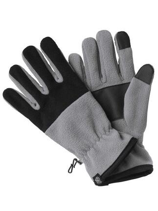 Gants Tactiles en Polaire Bicolore