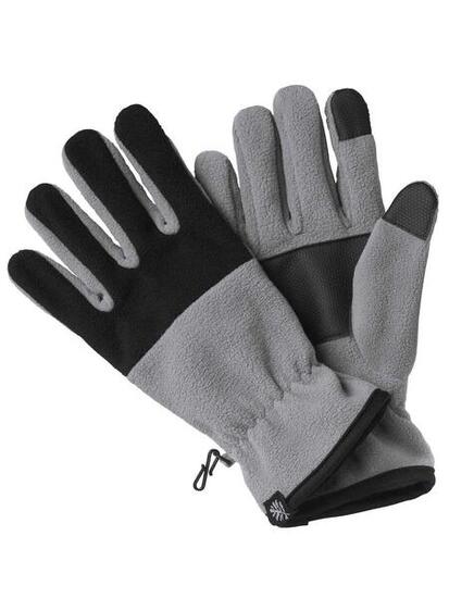 Gants Tactiles en Polaire Bicolore
