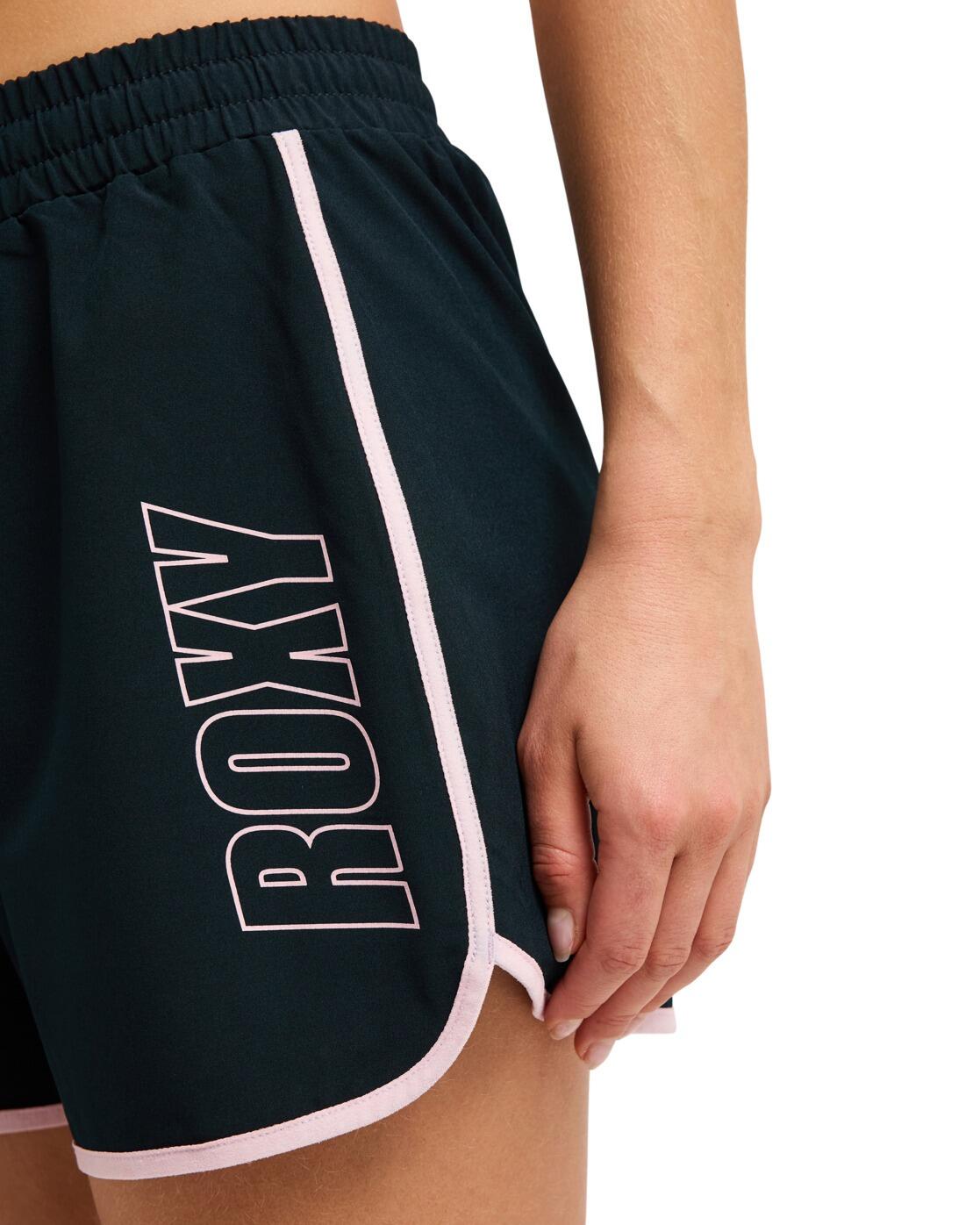 Short de cintura elástica EVERYDAY FLOW Negro Mujer 4/4
