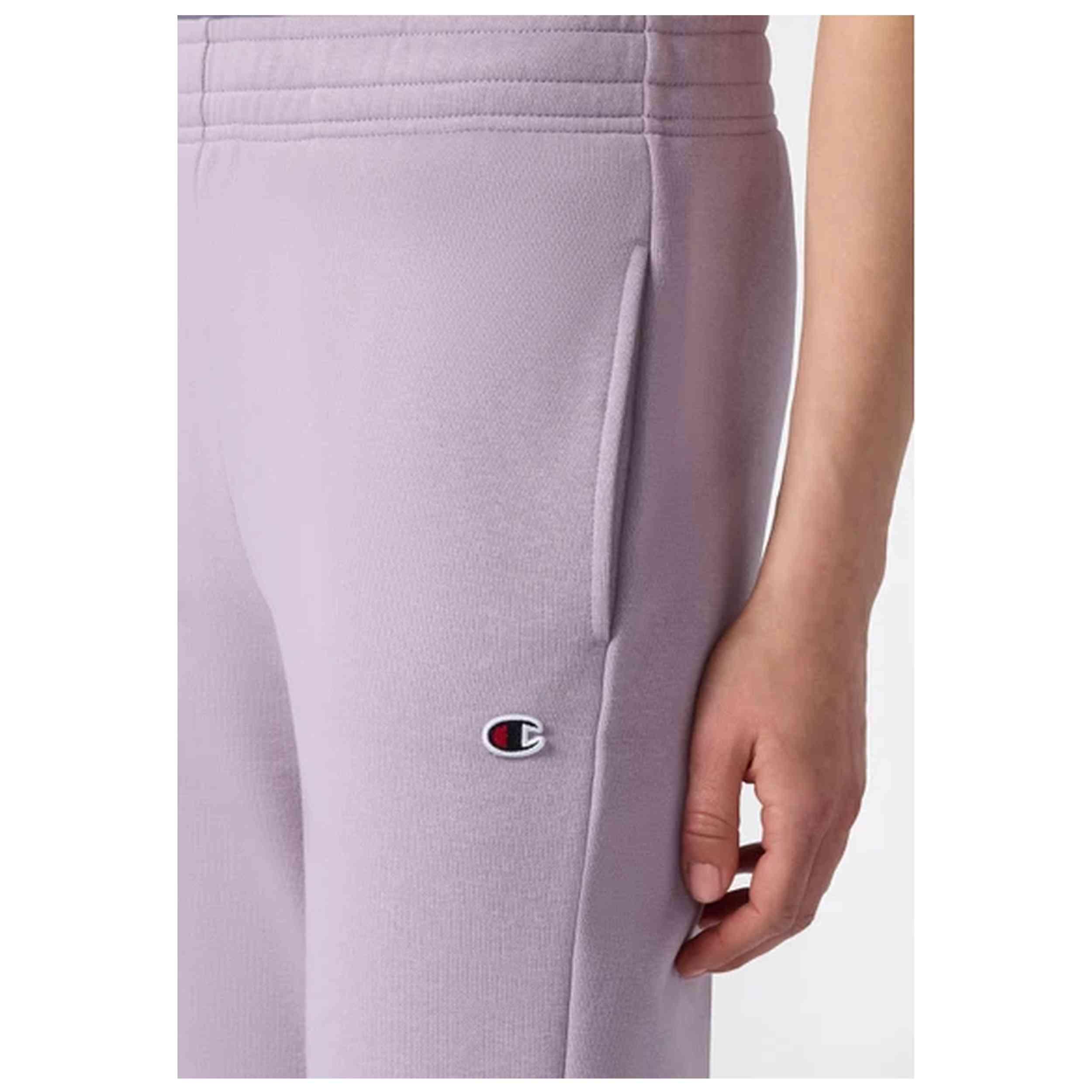Pantalon de survêtement Champion modèle jogger w icon violet pour femmes 4/5