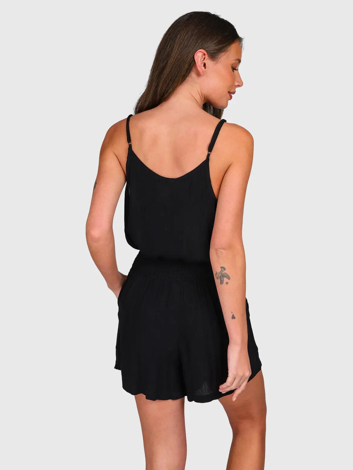 Essia Damen Shorts Wandern Damenshorts Lockere Passform Black 5/7