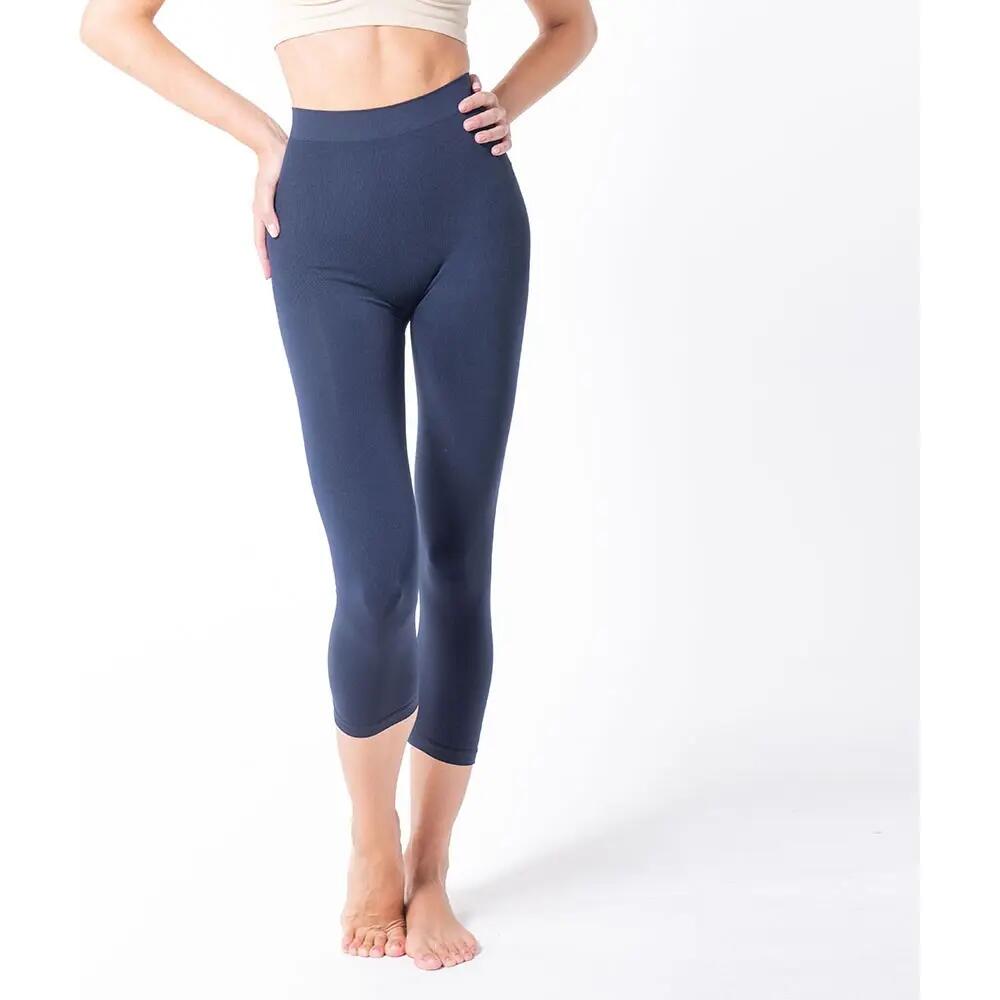 Legging Femme Fitness sans coutures Fibre Emana Taille haute Nova 5/6