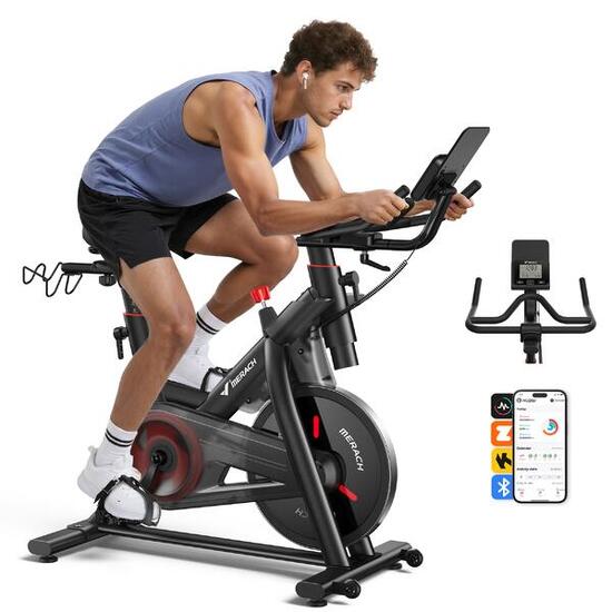 Vélo MERACH 10 kg, 16 niveaux, silencieux