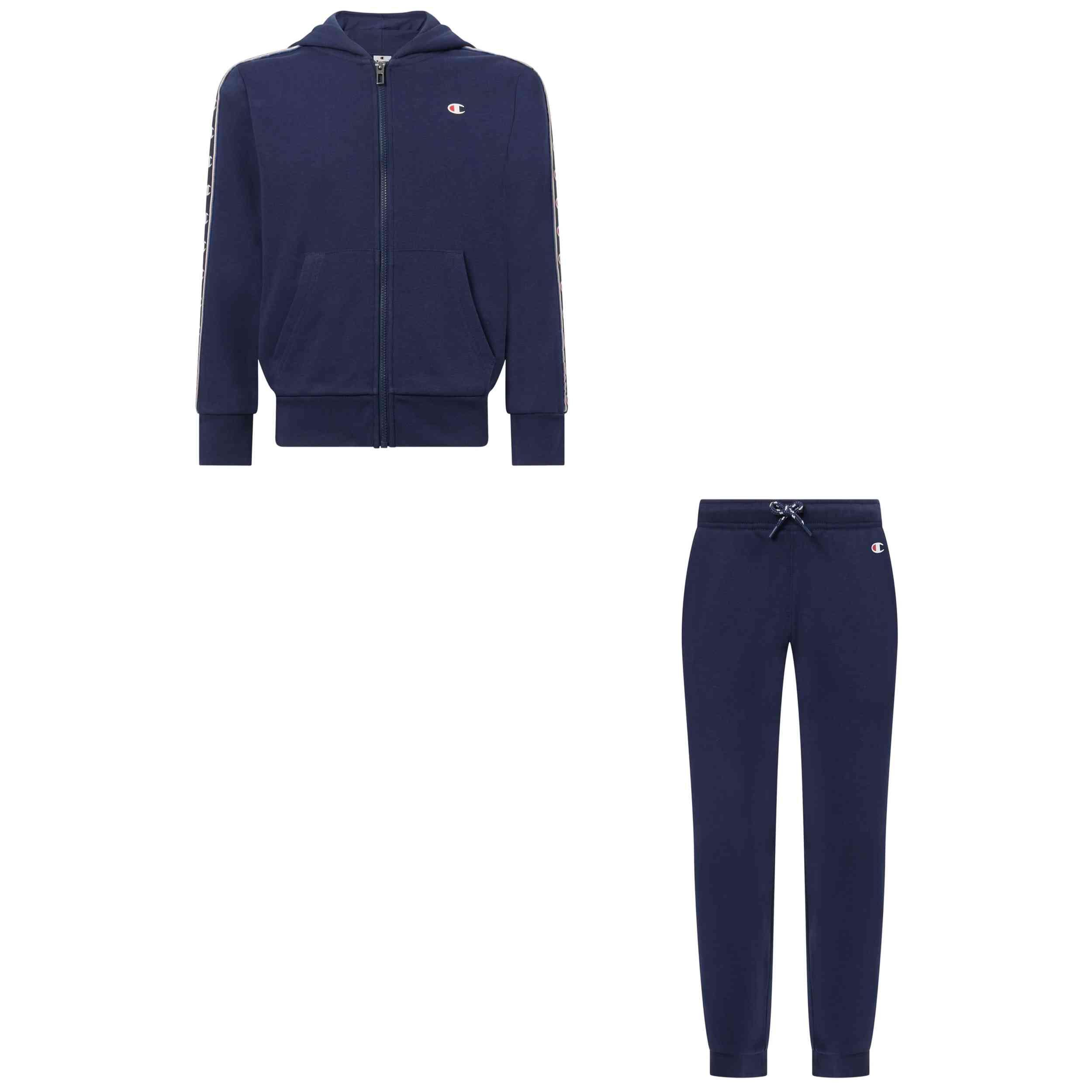 Survêtement complet Champion modèle Hooded Full Zip Suit pour enfants 4/4