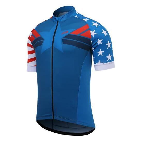 Herren Radsport Trikot kurzarm P-Meteor