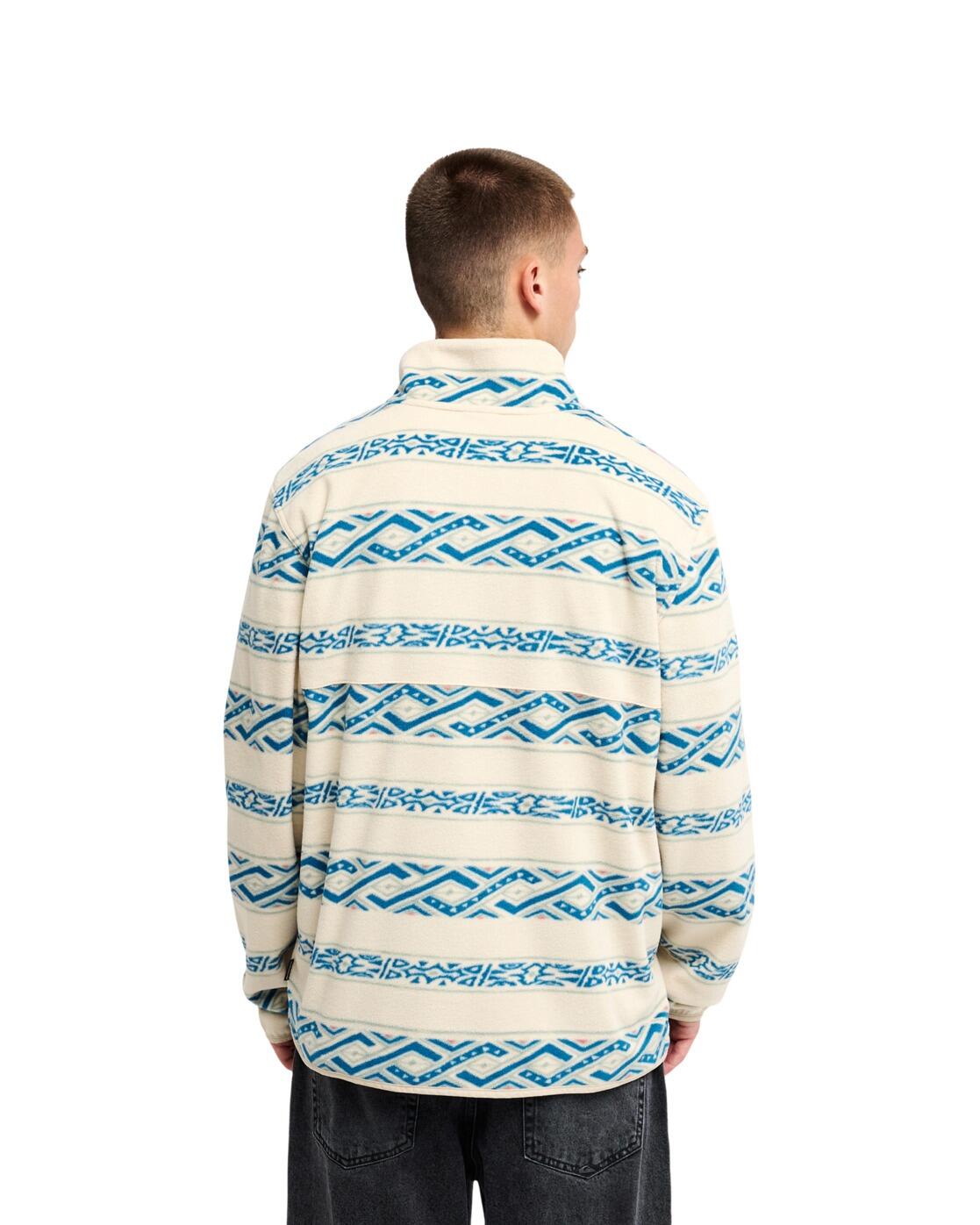 Fleece NO DESTINATION HS Grau Heren 2/4