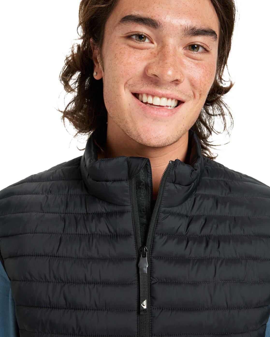Chaqueta con aislante SCALY SLEEVELESS Negro Hombre 4/4