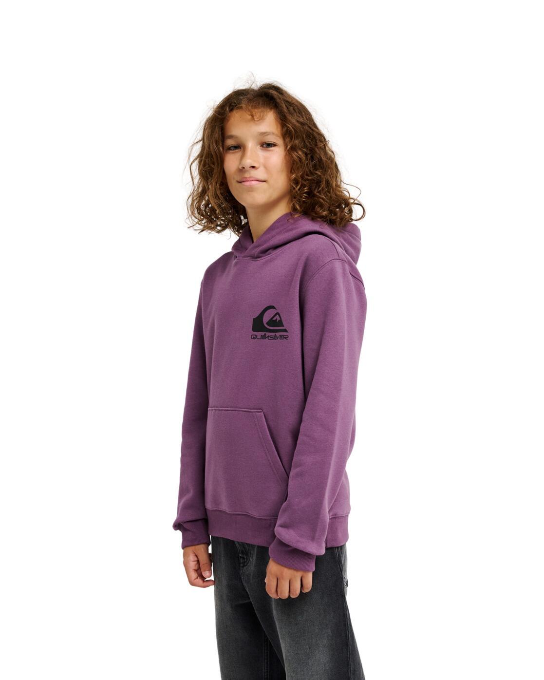 Sudadera con capucha OMNI LOGO Morado Niño 3/4