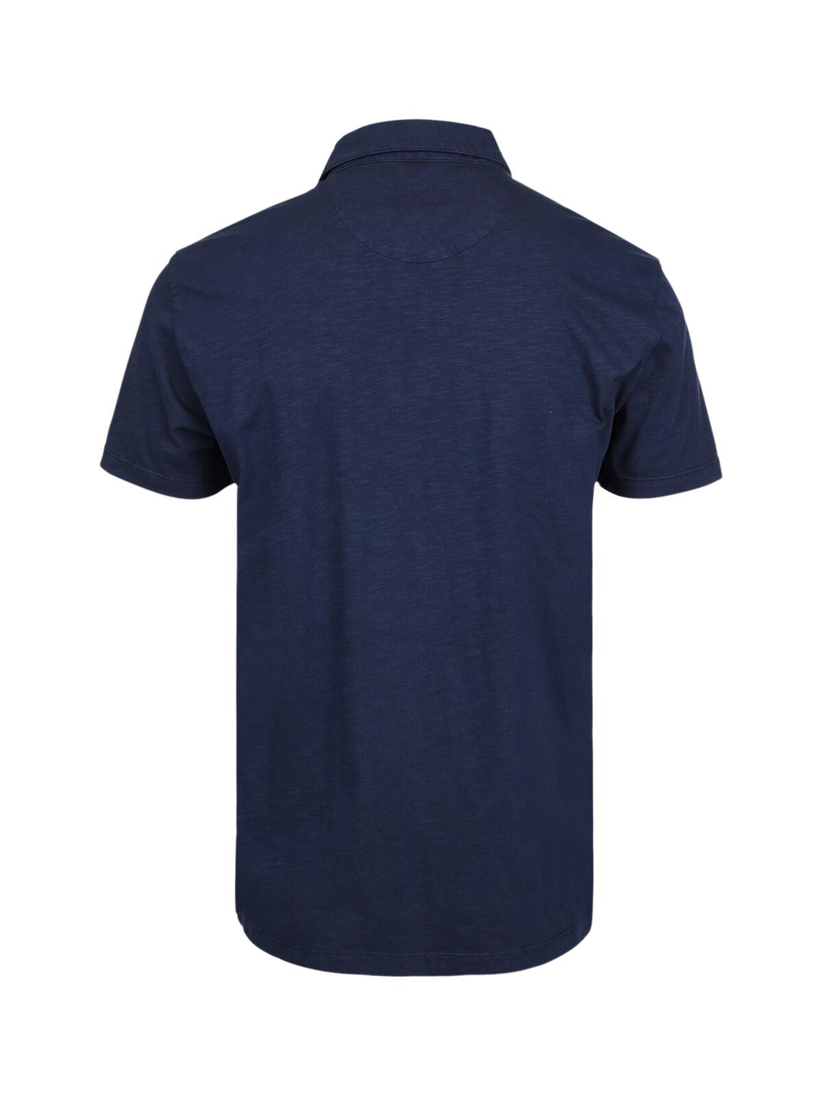 Palorai Heren Polo met korte mouwen Mode Regular Fit Indigo Blue 2/6