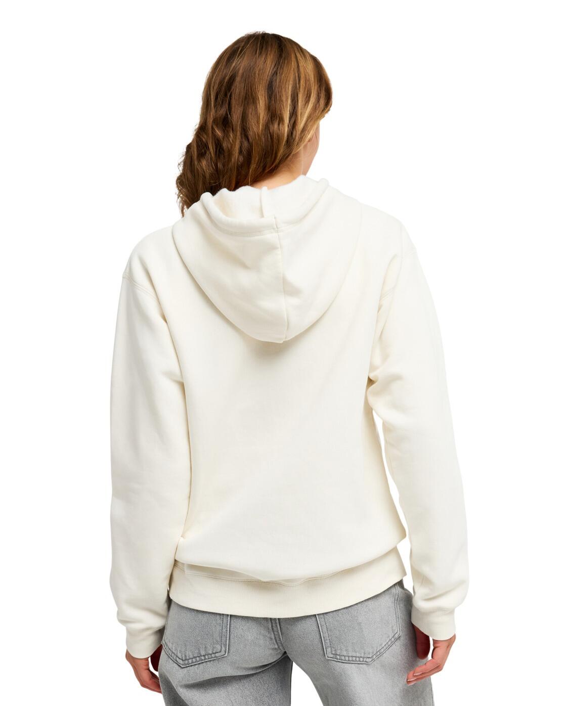 Sudadera con capucha SURF STOKED BRUSHED ART Blanco Mujer 2/4