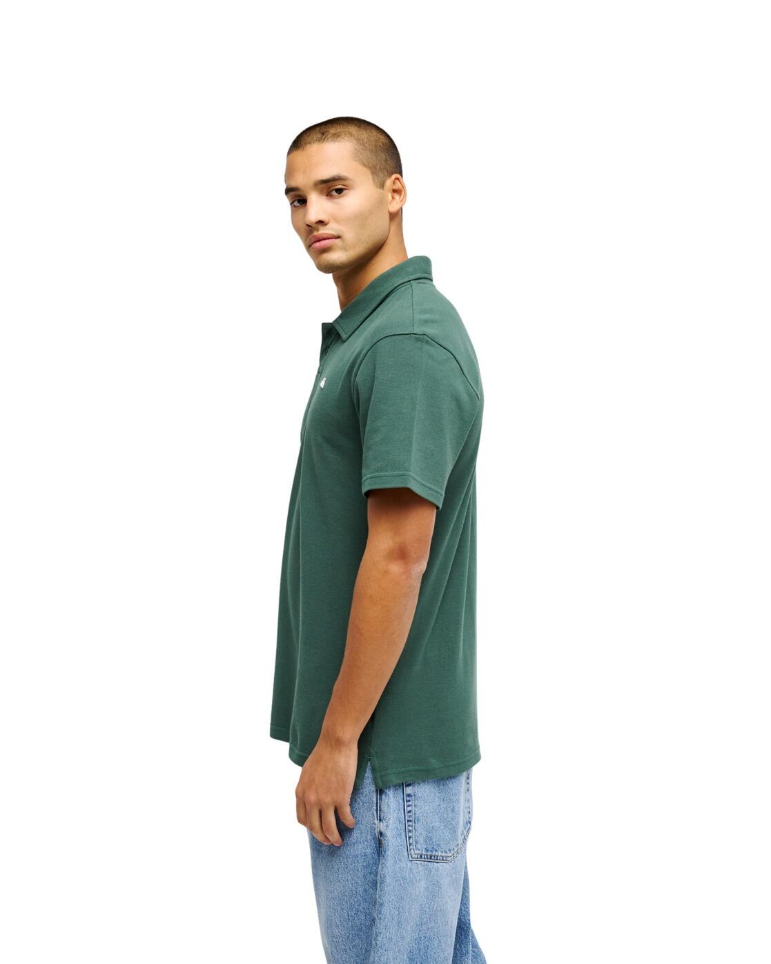 Camisa polo de manga corta MW PIQUE POLO Verde Hombre 3/4