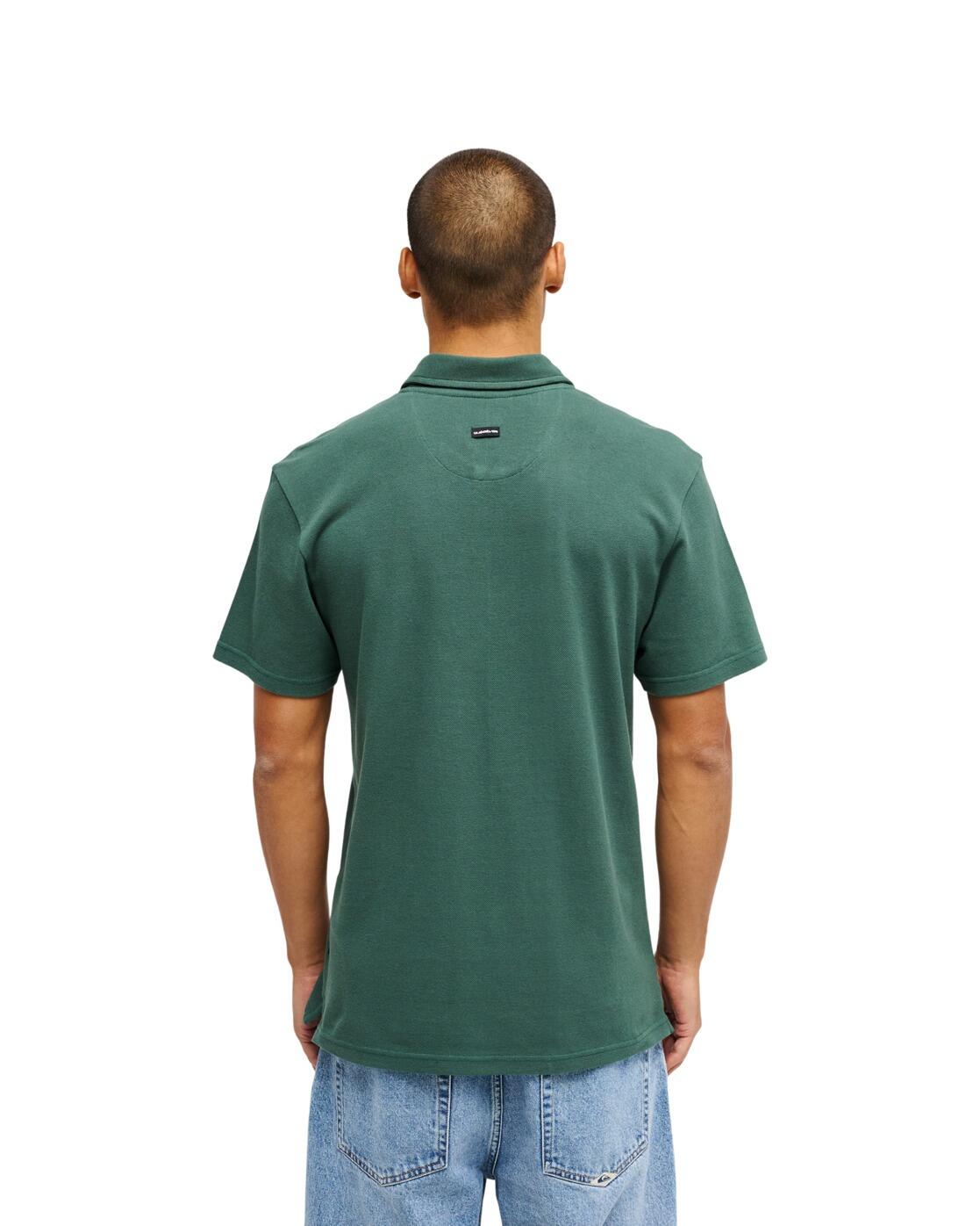 Camisa polo de manga corta MW PIQUE POLO Verde Hombre 2/4
